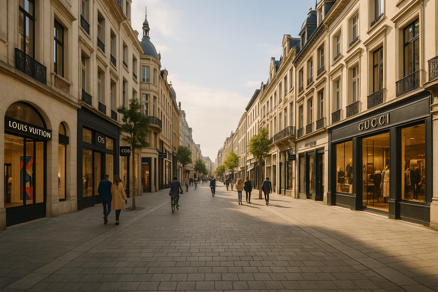Modern retail property